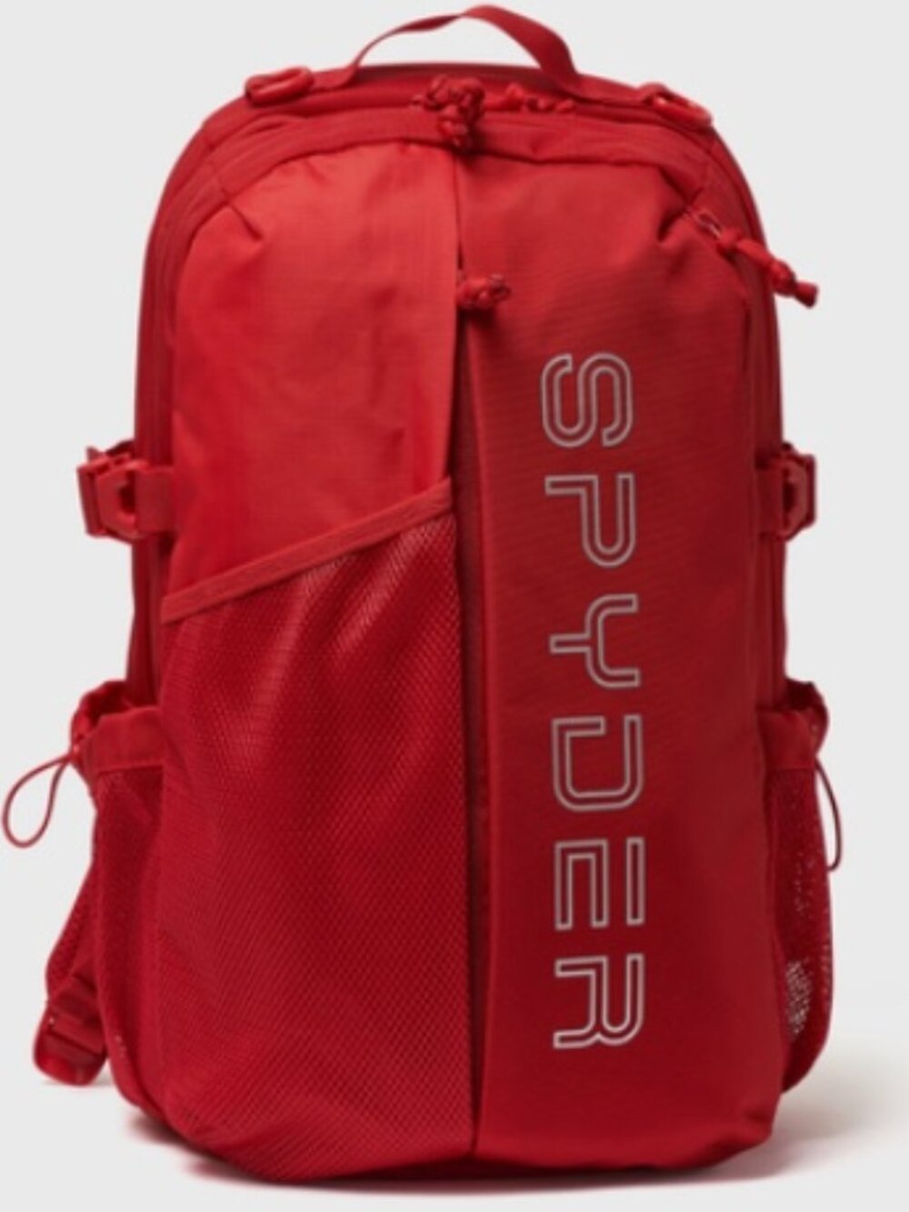 WANTED- Spyder LifeStyle Lettering Logo Backpack Bag Red Color